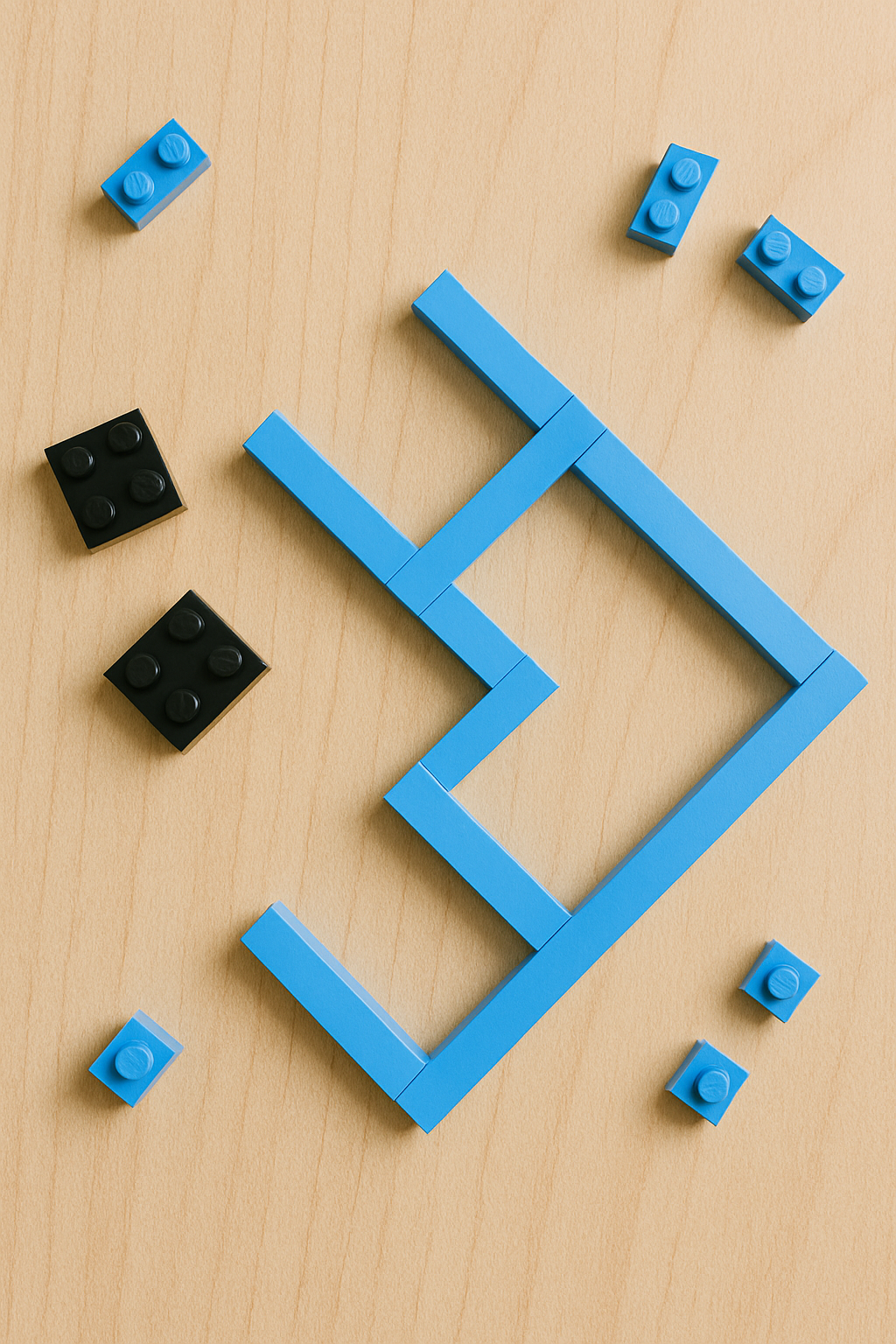 LEGO building blocks illustrating LogSeam's modular architecture